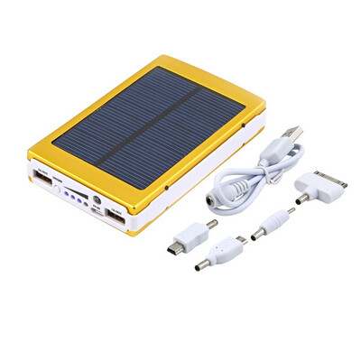 

8000mAh портативный супер Солнечной зарядное устройство Dual USB Внешняя батарея Банк питания