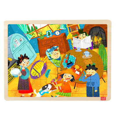 

TOI Wooden Jigsaw Puzzle with Storage tray 244880100pcs for kids