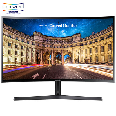 

Samsung (SAMSUNG) C27F396FHC 27-дюймовая кривая кривизны 1800R Широкий угол обзора Низкий компьютерный ЖК-монитор с изогнутым Blu-ray экраном (HDMI)