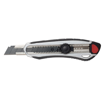

Qixin COMIX 18mm large utility knife zinc alloy paper cutter with black SK2 blade B2839