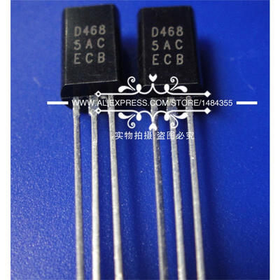

Free shipping 100pcsbag 2SD468-C 2SD468 D468 Silicon NPN Epitaxial Transistor TO-92L Triode Transistor