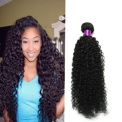 

3Bundles Brazilian Kinky Curly Virgin Hair Natural Black 100g/pcs 100% Unprocessed Brazilian Human Hair Kinky Curly Virgin Hair