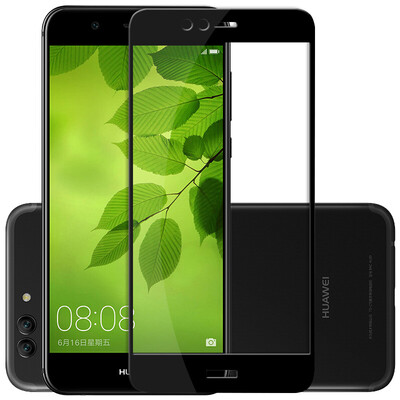 

ESCASE Huawei nova2plus закаленная пленка Huawei NOVA2plus закаленная пленка полный экран Huawei закаленная пленка полноэкранный черный