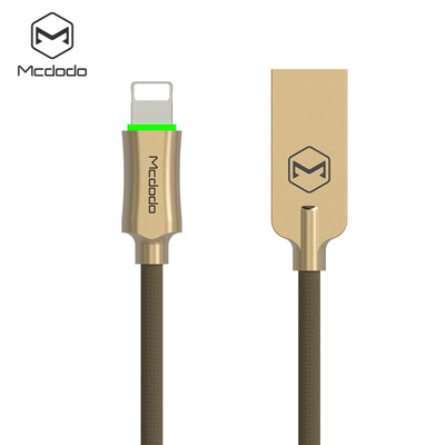 

MCDODO LED Auto Disconnect Data USB Charging Lightning Cable For iPhone XS Max XR X 8 6S 7 Plus 5 SE OVP Fast Charger