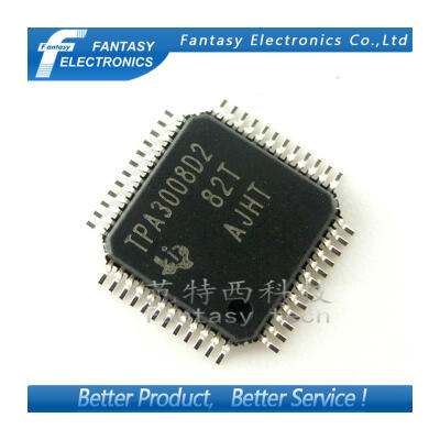 

5PCS TPA3008D2PHPR QFP TPA3008D2 LQFP SMD new and original IC free shipping