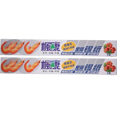 

Jingdong supermarket Fengkang baking barbecue thick aluminum foil paper paper 9952 30cm 5M 2