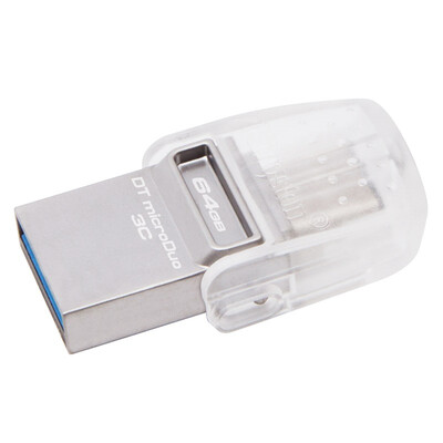 

Kingston DTDUO3C 64GB USB31&Type-C dual interface translucent U disk