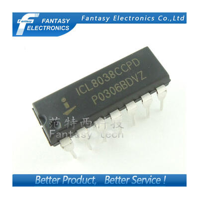 

50PCS ICL8038CCPD DIP14 ICL8038 DIP Precision Waveform Generator/Voltage Controlled Oscillator new and original IC free shipping