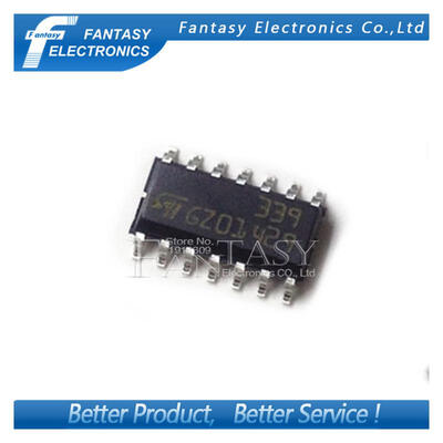 

10PCS LM339DT SOP14 LM339D SOP LM339 SMD new and original IC free shipping