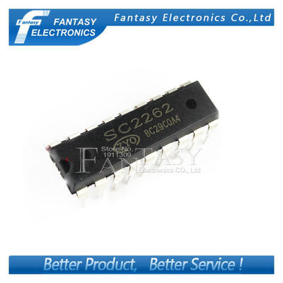 

100PCS SC2262 DIP18 DIP new and original IC free shipping