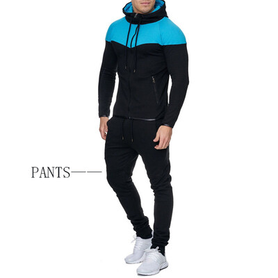

New Men Fashion 2 Parts Hooded Sweatshirt&Sport Pants Set
