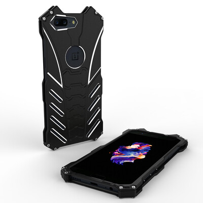 

Трансформаторы OnePlus 5 5.5 "Металлическая защитная рамка Корпус Batman Shockproof Cover