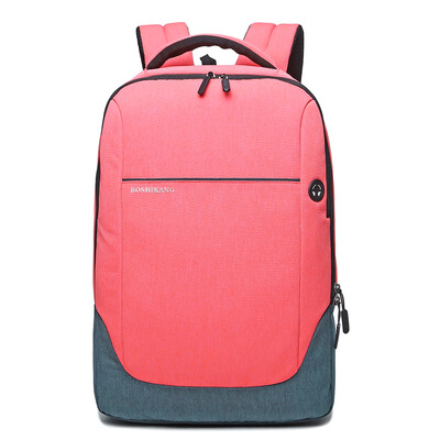 

Boshikang Travel Backpack Bag Trendy Leisure Pack неполная средняя школа Студент колледжа Школа Сумка Мужчины / Женский компьютер