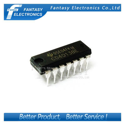

100PCS CD4013BE DIP1 CD4013 DIP new&original IC free shipping