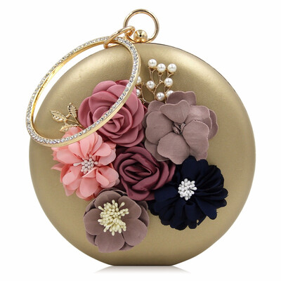 

Milisente 2018 New Women Purse Party Bag Ladies Flower Wedding Bags Female Evening Clutches