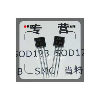 

1000Pcs Transistor MPSA 42 MPSA42 A42 MPS-A42 TO-92