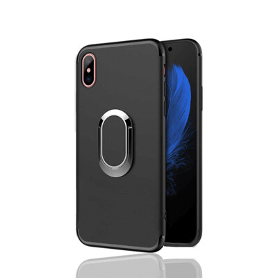 

Lanyos для Iphone X Phone Case Мягкий кремниевый TPU Защитный чехол для телефона с держателем пальца