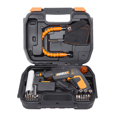 

WORX 4 volt gun type electric screwdriver set WX2545 lithium electric screwdriver batch gun type operation batch head automatic switching