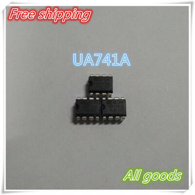 

100pcs/lot Free shipping NEW UA741CN DIP-8 UA741 LM741 ST Operational amplifier diy kit boost channels bag breadboard nmd poc