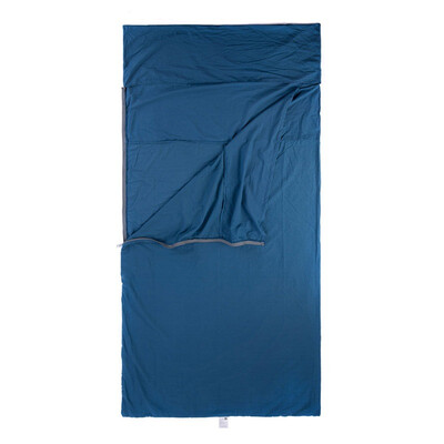 

Nautilus NH outdoor sleeping bag cotton camping travel quilt liner blue 75x210mm