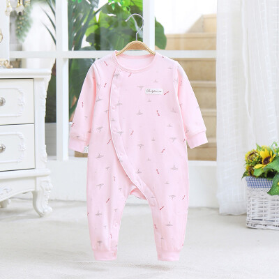 

Jingdong joy joint name Bell kiss baby clothes newborn clothes open baby onesies clothing clothes romper B6151 pink 80 yards dog year commemorative