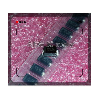 

SS36 30v 60a SMD SR360 diode SMA sk36 double free shipping 50pcslot