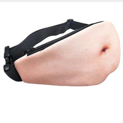 

New 3D Pu waist bag fanny pack mens bag mens pack ladies wallet travel mobile phone bag Belly bag Storage package organizer
