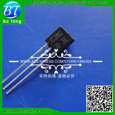 

Free Shipping 50pcslot 2SC380-O C380Y 2SC380 35V 003A 250MHZ TO-92