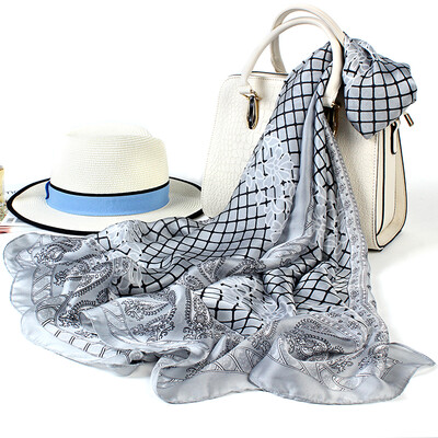 

Shanghai story STORY Of SHANGHAI ladies scarf autumn&winter fashion shawl scarf Roman holiday gray