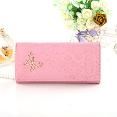 

Fashion Women Lady PU Leather Clutch Wallet Long Card Holder Purse Handbag