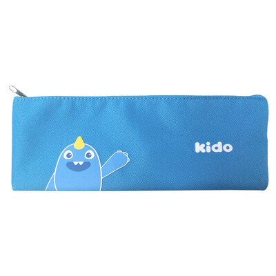 

Kido canvas pencil children stationery bag blue