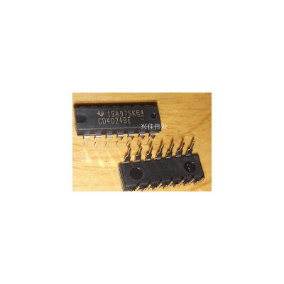 

100pcs/lot CD4024BE CD4024 TI DIP-14 12+ IC Free shipping