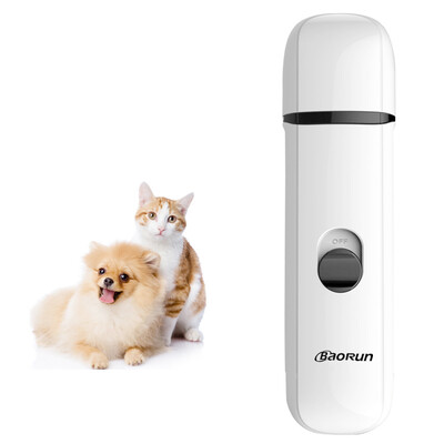 

HANHANLEYUAN pet electric nail polisher dog nail clipper cat nail clipper Teddy cat dog nail clipper supplies lithium battery charging