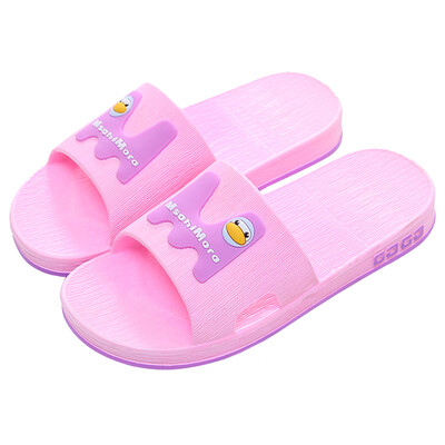 

Antarctic Nanjiren slippers male cartoon fashion home bathroom shower sandals dark blue 43 yards 19D009