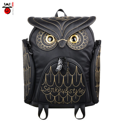 

Backpack female college Korean wind canvas bags 14 inch computer all-match trend of leisure travel water repellent schoolbag perso