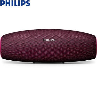 

Philips (PHILIPS) BT7900P Music Queen Водонепроницаемая акустическая система Bluetooth с высокой мощностью Наружный портативный мини-сабвуфер Hands-free Talk Red