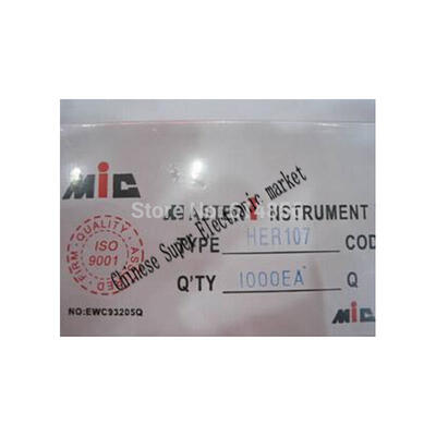 

100PCS HER107 DO-41 1A1000V efficient rectifier diode
