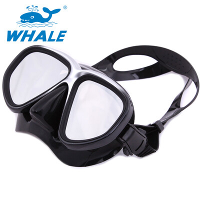 

Whale Professional Adult Anti-Fog Оборудование для дайвинга Регулируемое плавание Защитные очки Маска для подводного плавания