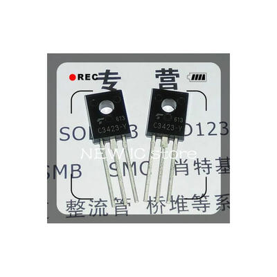 

Free shipping 30pcslot 2SC3423-Y 2SC3423 C3423 NPN TO-126F Good quality