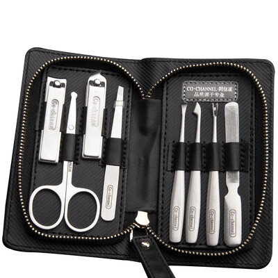 

qianyueTx7006 nail clipper set Christmas gift girl nail clipper knife ear spoon manicure stainless steel repair capacity com