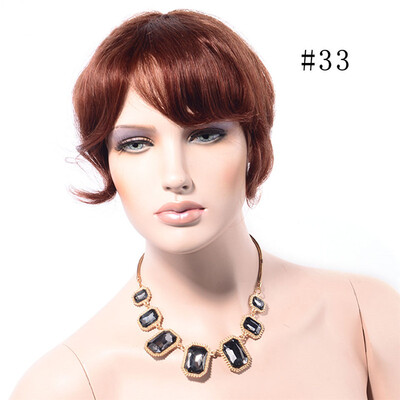 

LADYSTAR 100% реальная девственная бразильская человеческая мода для волос One Piece Clip в Hair Bang / Fringe