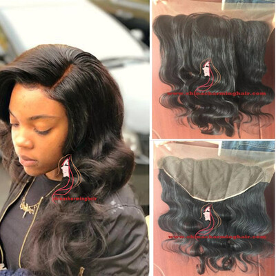 

Malaysian Lace Frontal Closures Body wave 13x6 Free Middle 3 Way Part Full Lace Frontal 100 Unprocessed Malaysian Virgin Human Ha