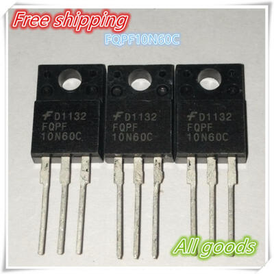 

50PCS FQPF10N60C TO-220 FQPF10N60 10N60C 10N60 600V N-Channel MOSFET