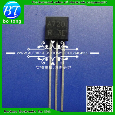 

100PCS/LOT 2SA720-R 2SA720 A720-R A720 TO-92