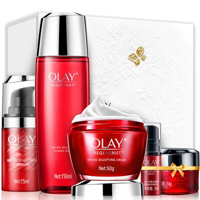 

Olay Olay Shinsei Shinkin Almighty gift box big red bottle cream 50g water 150ml eye cream 15g new&old packaging random delivery
