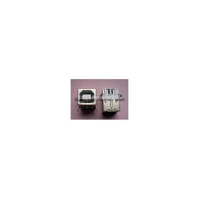 

50pcs USB-B Female USB Connector Square Head USB party mouthUSB a 90 degree type D DIP straight runs