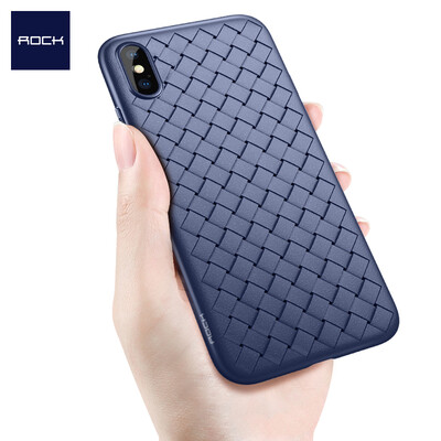

Locke (ROCK) Apple X / 10 Mobile Shell iPhoneX / 10 Обложка Slim Weave Phone Case Blue