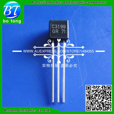 

500Pcs/Lot TO-92 0.15A 50V NPN C3199 2sc3199 KTC3199 Transistor