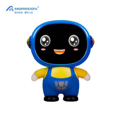 

MOASSION / Moxin Small Ink Mini Раннее обучение Робот Ребенок Интеллектуальный голос Сопутствующая удаленная камера видеонаблюдения Искусственный интеллект Раннее обучение Машина Изучение истории машины (синий)