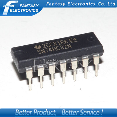 

50PCS SN74HC32N DIP14 SN74HC32 DIP 74HC32N 74HC32 new and original IC free shipping